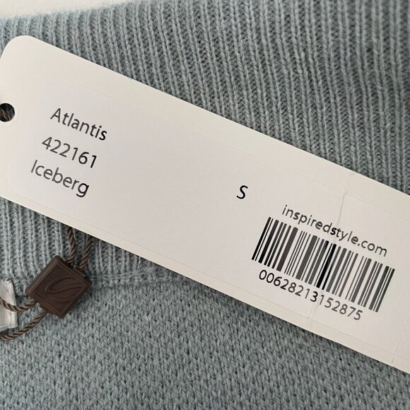 Spanner Knit Acrylic Blend Pencil Skirt Atlantis Iceberg Blue/Grey Sz S NWT - Picture 12 of 16